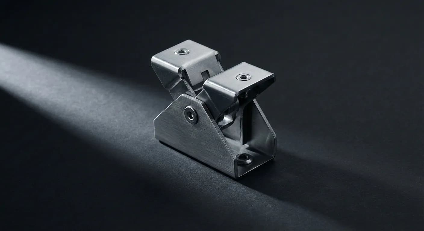 Détail macro d'un clip de fixation pour système d'isolation Optima