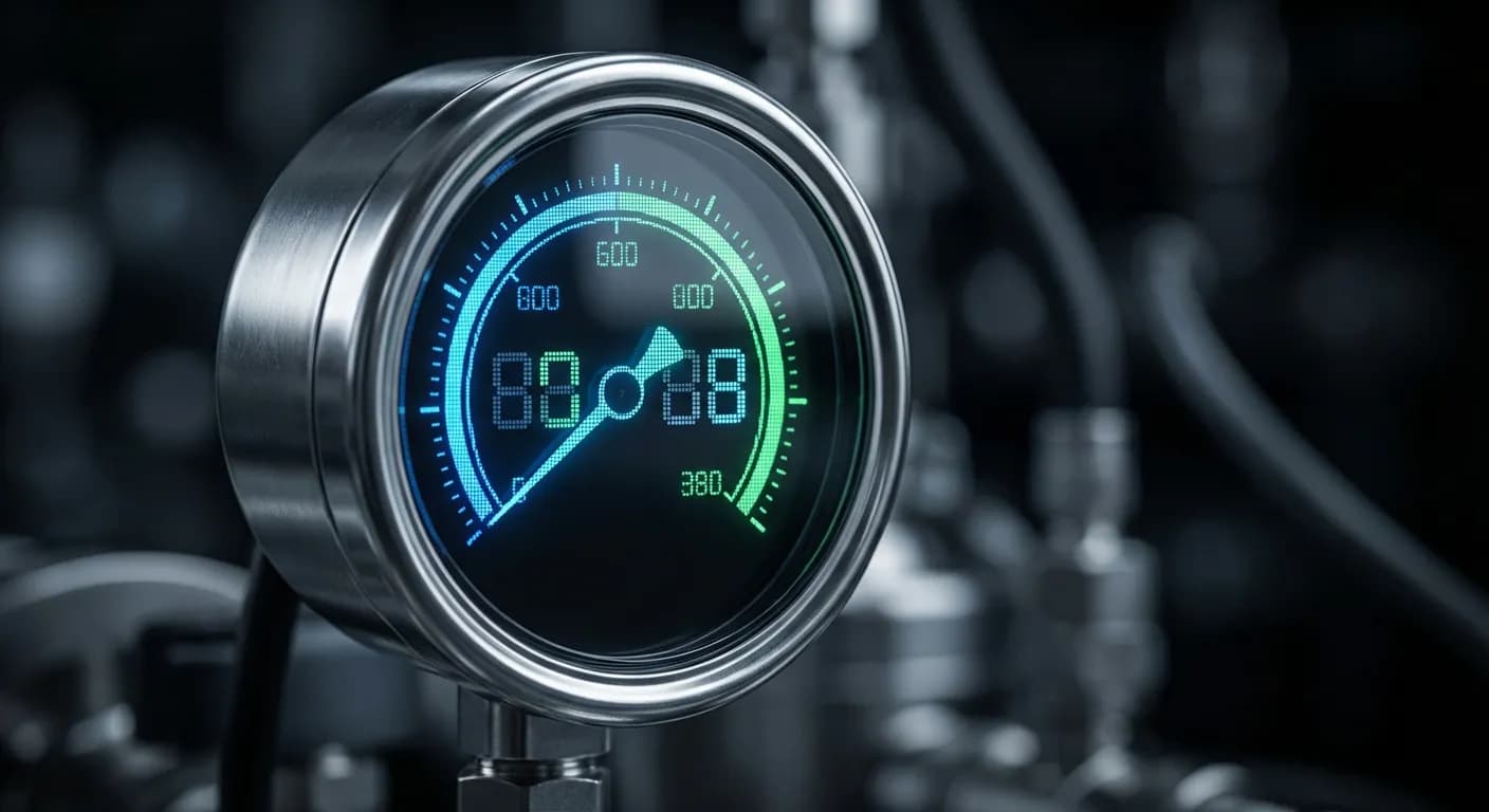 Manomètre de pression hydraulique pour pompe à chaleur Daikin