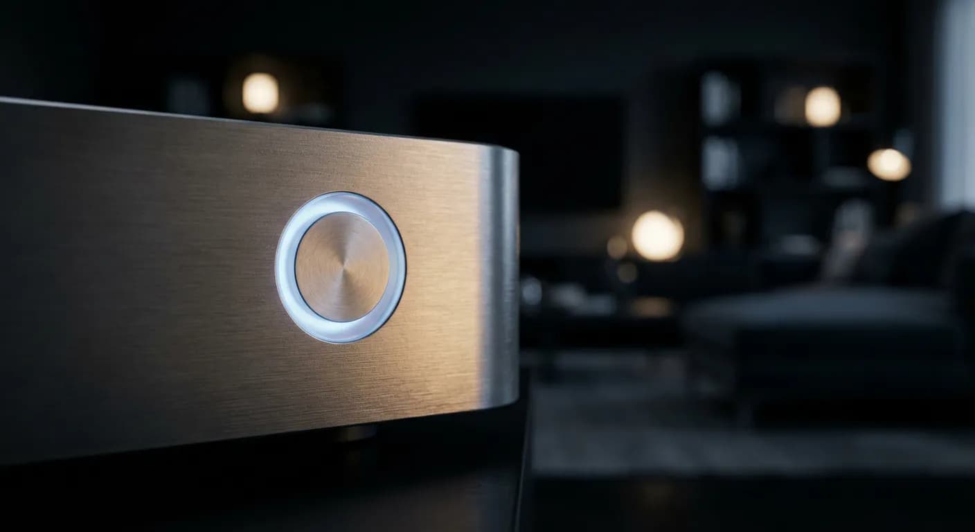 Détail d'un voyant de transmetteur d'alarme haute résolution