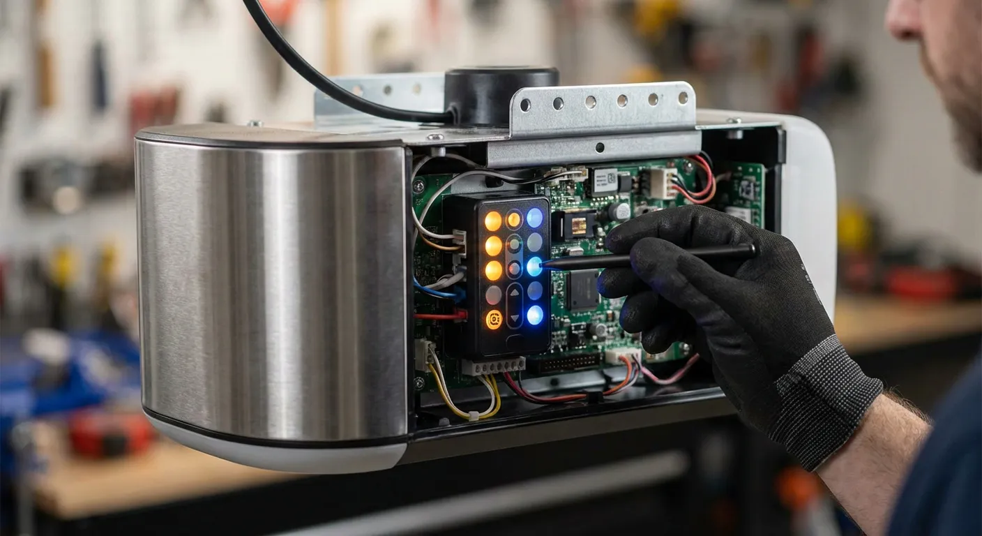 Procédure de réinitialisation technique du Marantec Comfort 220.