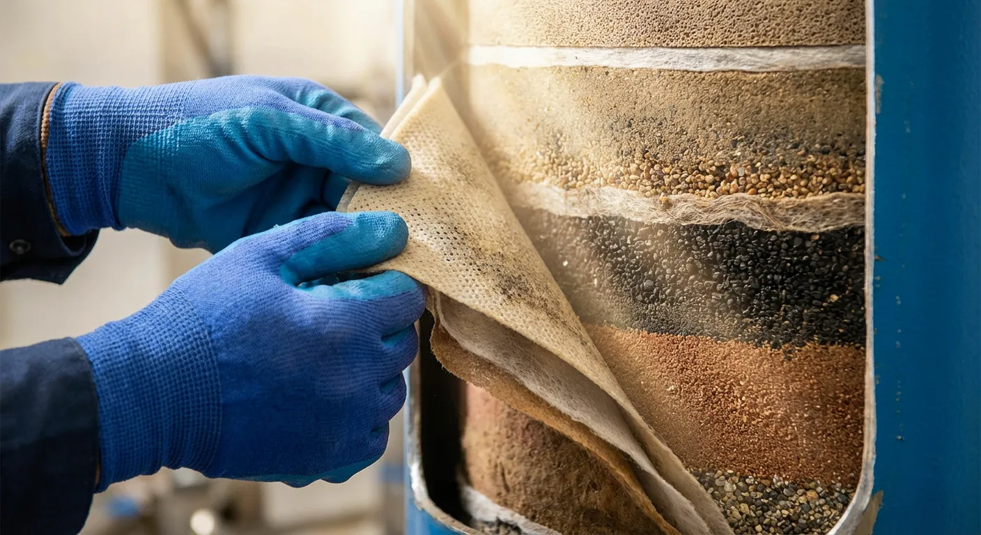 Expertise technique et maintenance du filtre à zéolithe Eparco.
